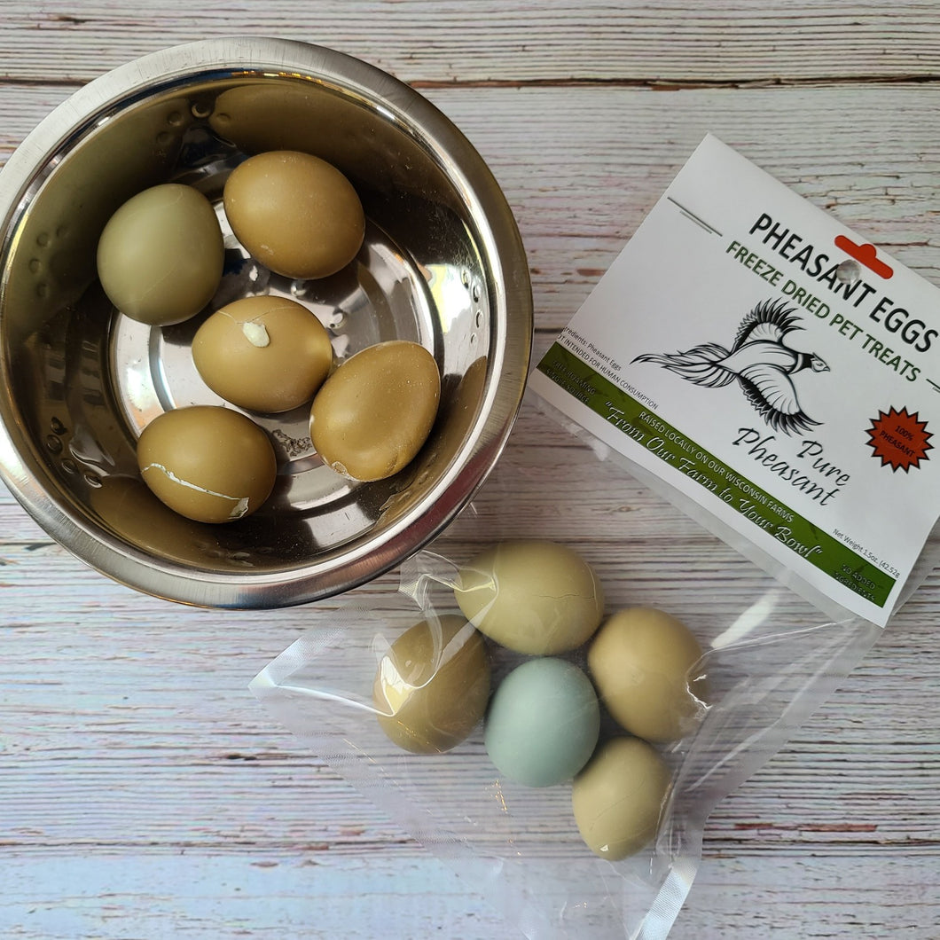 freeze dried pheasant eggs for pets