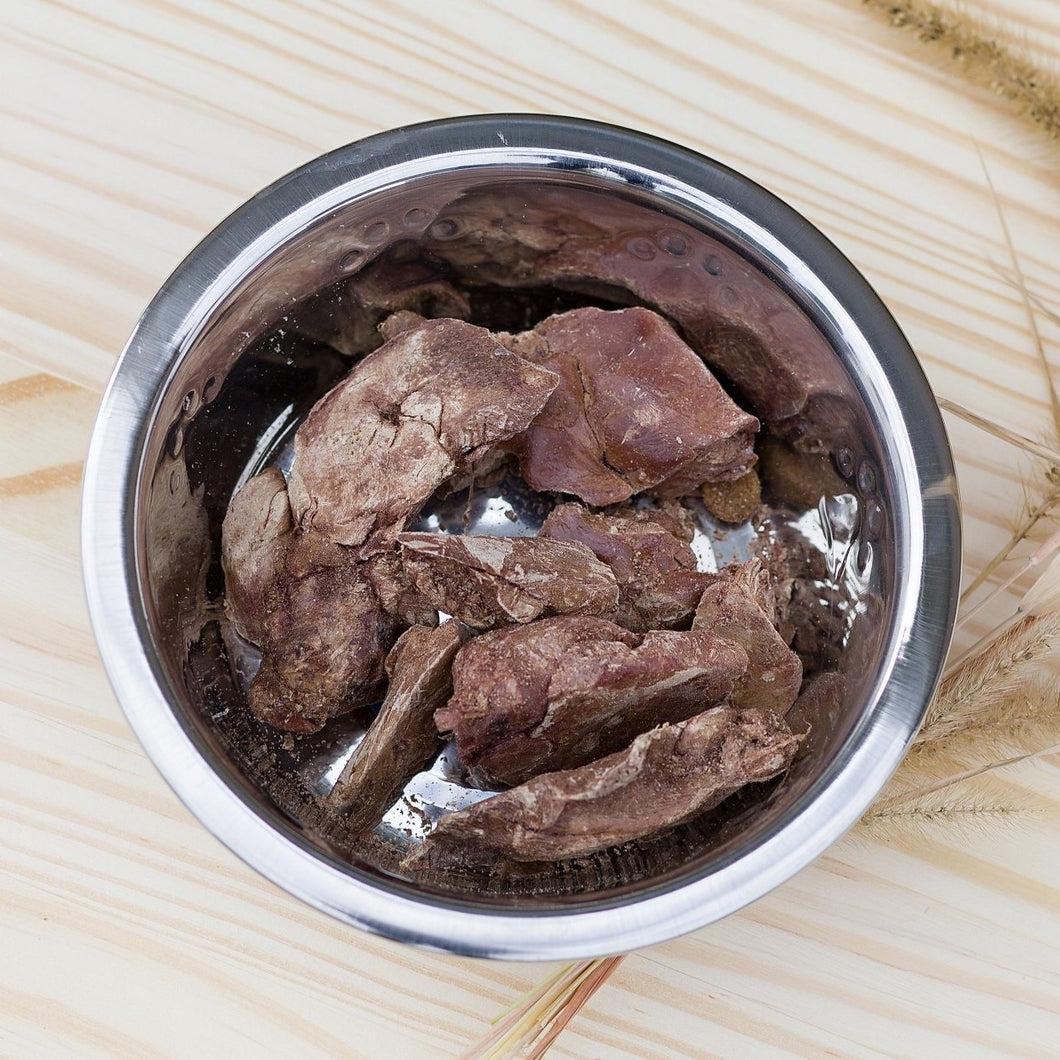 Freeze-Dried Pheasant Hearts & Liver for Dogs or Cats (Discontinued)