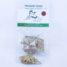 Load image into Gallery viewer, Freeze-Dried Pheasant Heads for Dogs or Cats (Discontinued)
