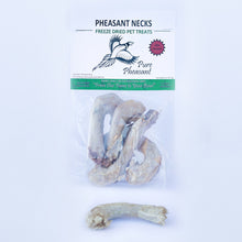 Load image into Gallery viewer, Freeze-Dried Pheasant Necks for Dogs or Cats, 2 oz
